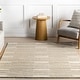 preview thumbnail 7 of 7, Nuloom Tanaia Contemporary Striped Area Rug