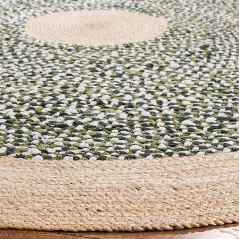 SAFAVIEH Handmade Cape Cod Edelfriede Coastal Jute Rug