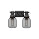 Option Plated Smoke Glass / Textured Black