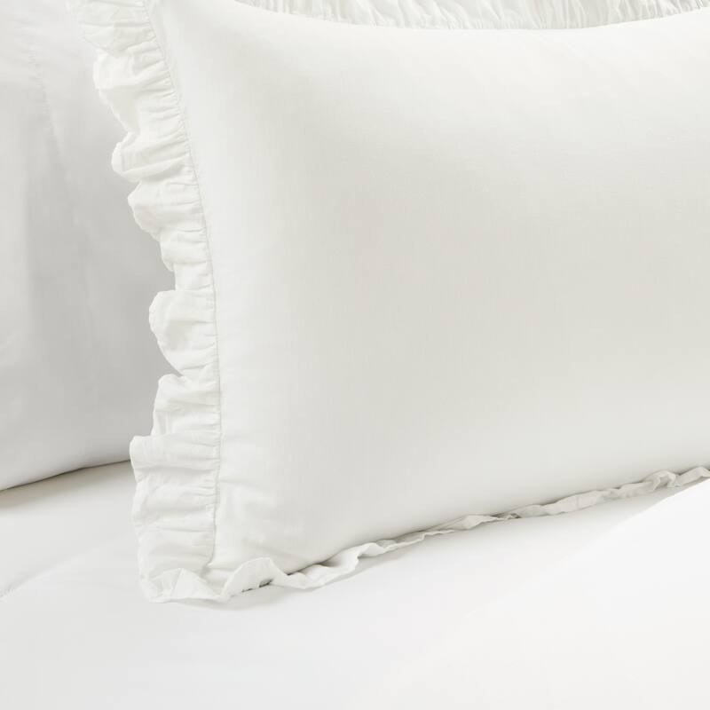 Lush Decor Reyna 3 Piece Cotton Duvet Set