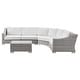 preview thumbnail 12 of 41, Conway Outdoor Patio Wicker Rattan 5-Piece Sectional Sofa Furniture Set