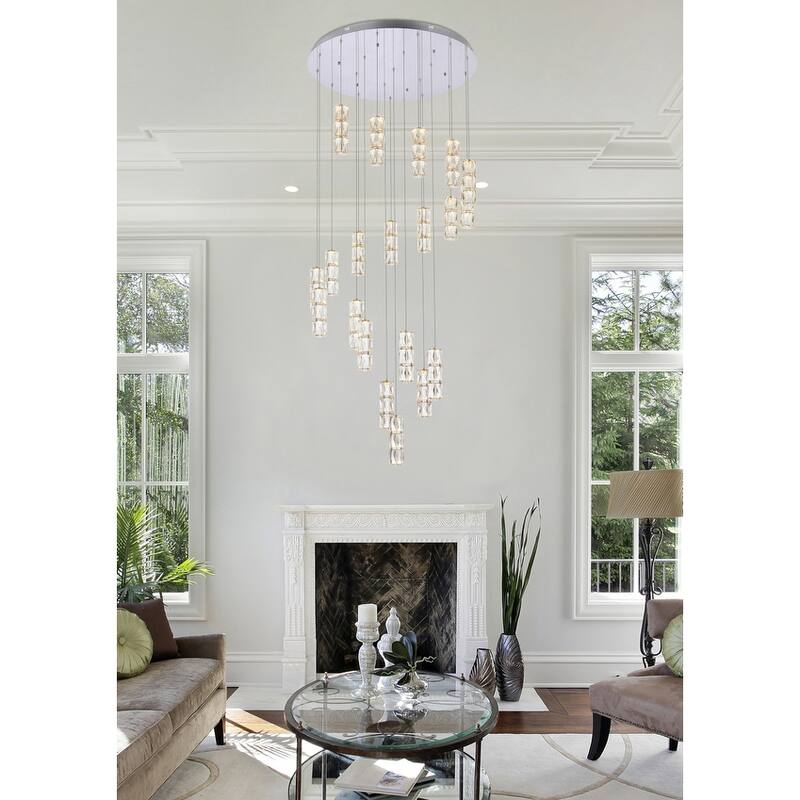 Indigo Home 38 inch LED chandelier