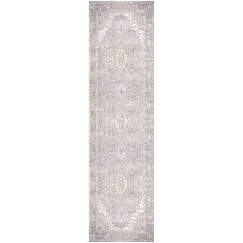 Nourison Vintage Washables Indoor only Persian Area Rug - 2'2" x 8' - Blue
