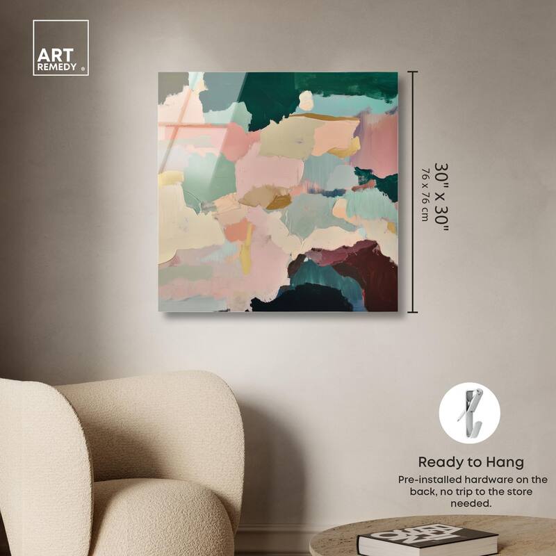 Brushed Beauty II Acrylic by Art Remedy, Ready to Hang