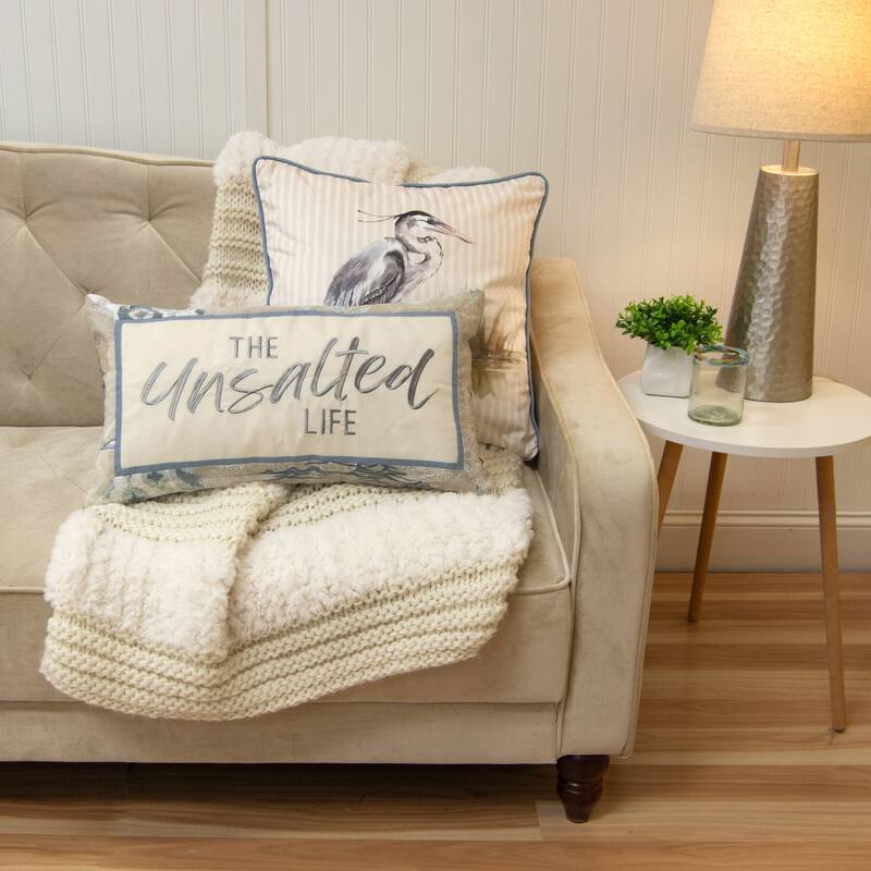 Donna Sharp Seascape 2PC Polyester Decor Pillow Set