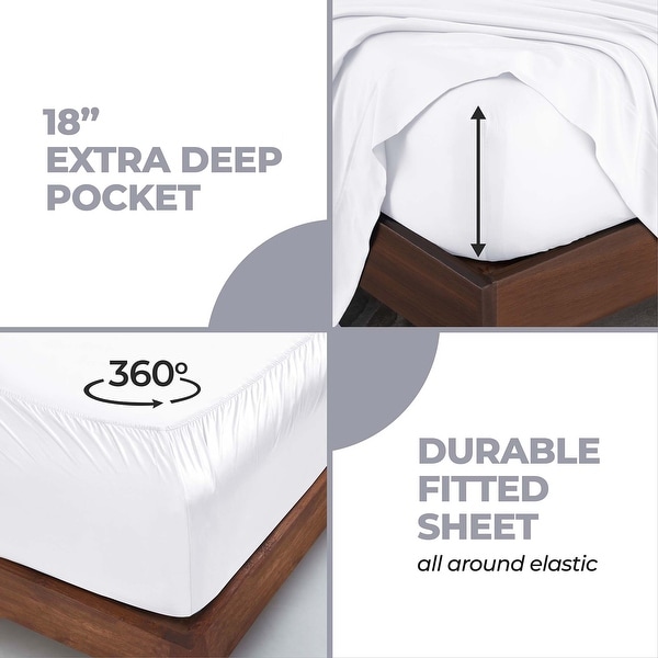 Superior Modal From Beechwood 300 Thread Count Deep Pocket or Extra Deep Pocket Sheet Set On Sale Bed Bath Beyond 11465254
