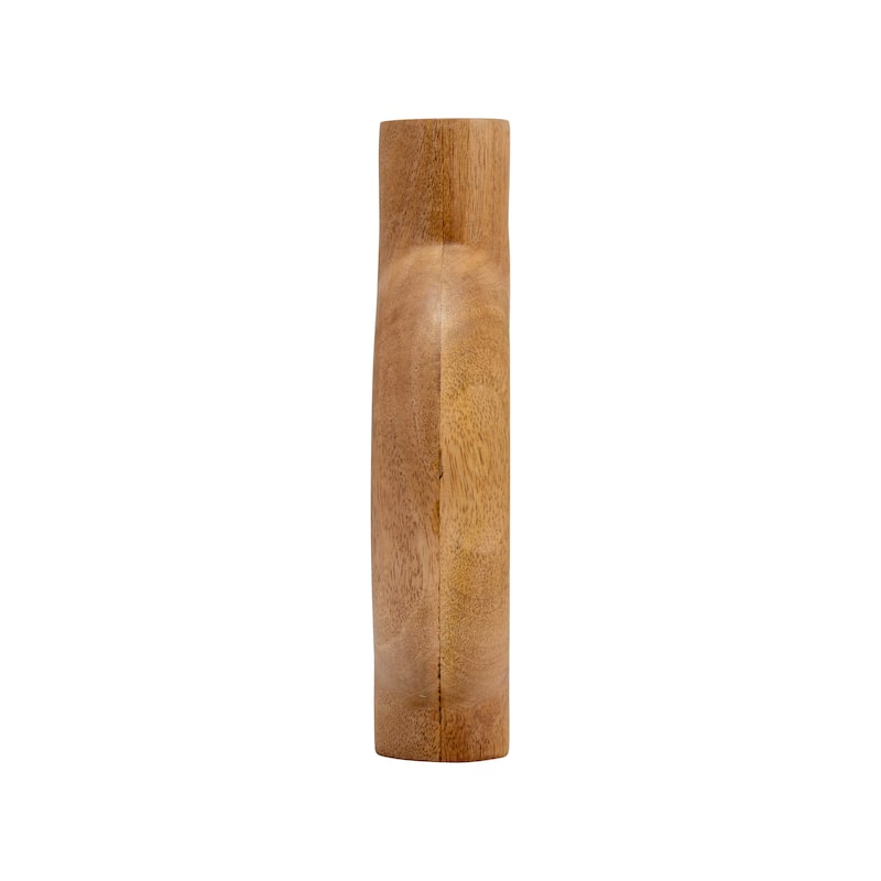 Sagebrook Home Natural Wood Donut Shaped Vase