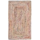 preview thumbnail 13 of 90, SAFAVIEH Handmade Cape Cod Marget Boho Coastal Jute Rug 3' x 5' - Beige/Multi