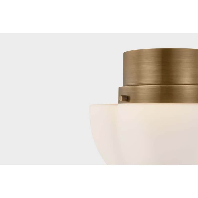 Hudson Valley Lighting CB1610 Seabrook 11" Wide Semi-Flush Bowl