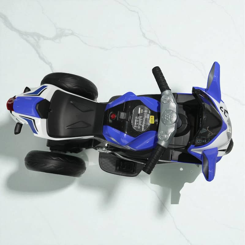 6V Red Kids Electric Ride On Motorcycle with Music Lights MP3 for Boys and Girls Ages 3-4