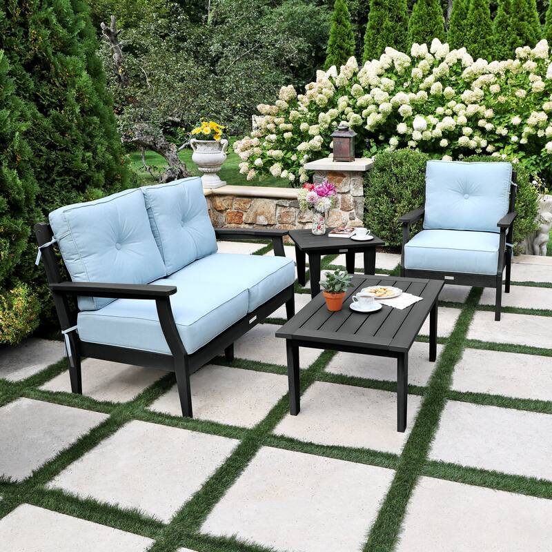 HIGHWOOD Lehigh 4-Piece Deep Seating Set