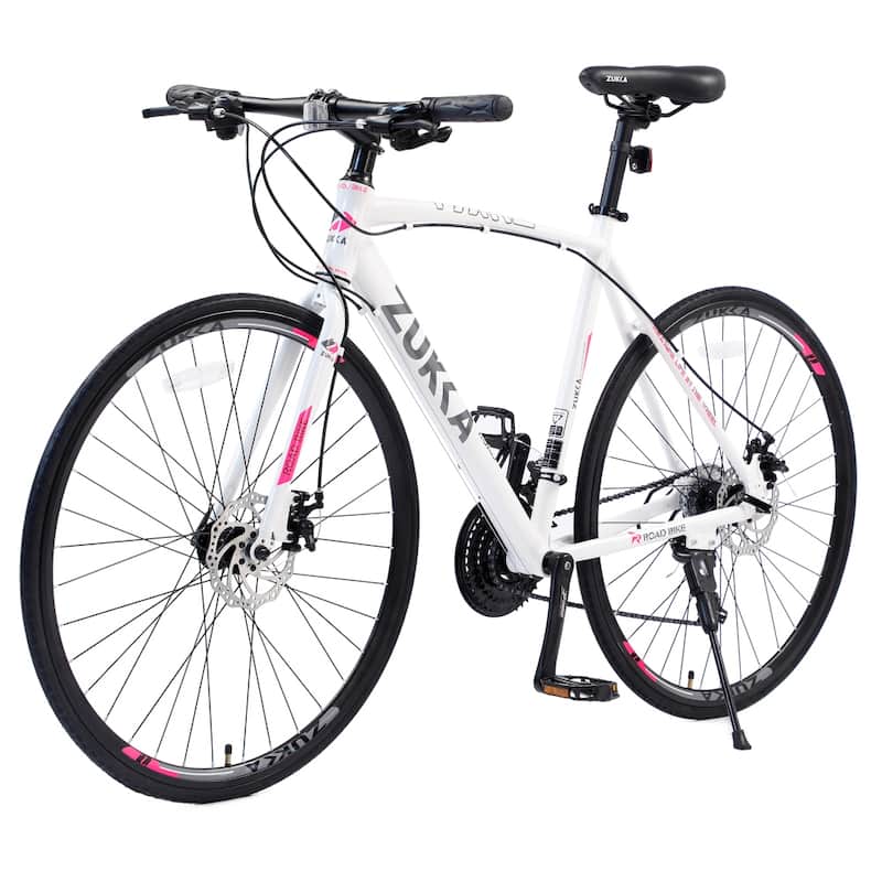 24 Speed Hybrid Bike Disc Brake 700C for men women's City Bicycle