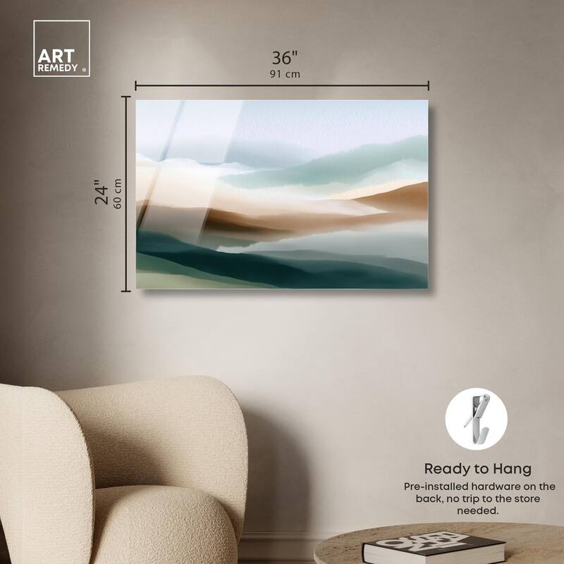 Nuance of the Range I Acrylic by Art Remedy, Ready to Hang