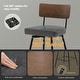 preview thumbnail 90 of 136, 26"/29" Faux Leather Swivel Counter/Bar Stools Set of 2/3