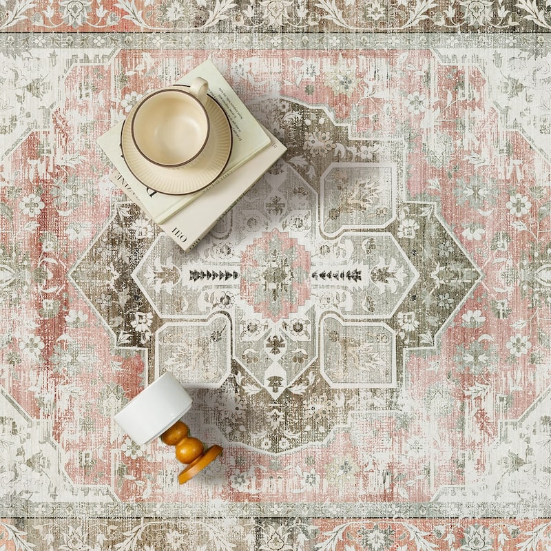 Bohemian Faux Cashmere Rug