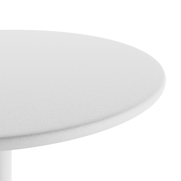 White tulip shop bistro table