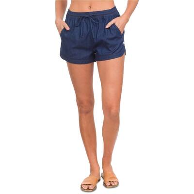 Hurley Womens Cindy Chambray Casual Walking Shorts