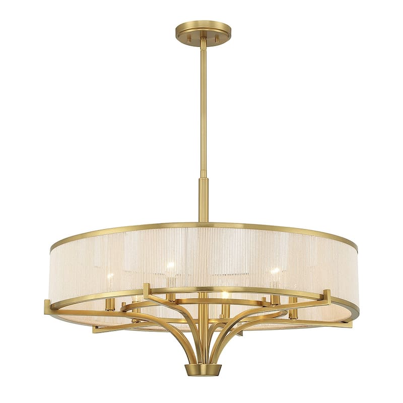 Savoy House 1-7752-6 Wynwood 6 Light 30" Wide Drum Chandelier