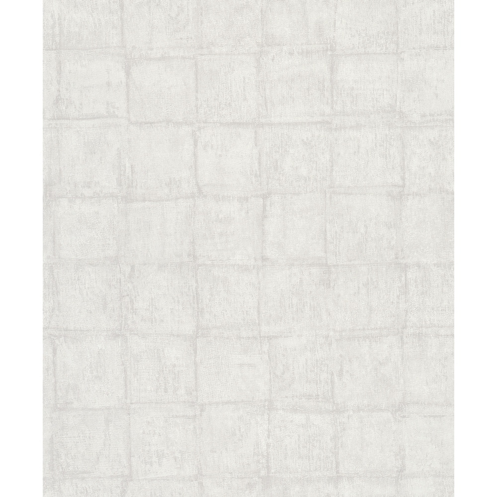 Galerie Wallcoverings Eden Collection Textured Tile Vinyl on Non-Woven Matte Wallpaper Roll