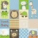 preview thumbnail 2 of 1, Jennifer Nilsson 'Baby Boy Animal Quilt' Framed Art