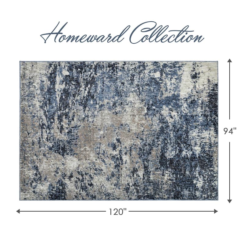 Homeward Collection Area Rug Oriental Rug for Living Room