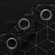 preview thumbnail 8 of 86, Deconovo Decorative Silver Diamond Curtains (2 Panel)