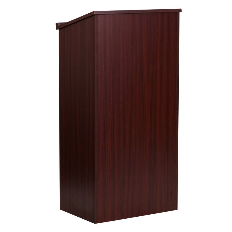 Stand-Up Wood Lectern - Overstock - 10641418