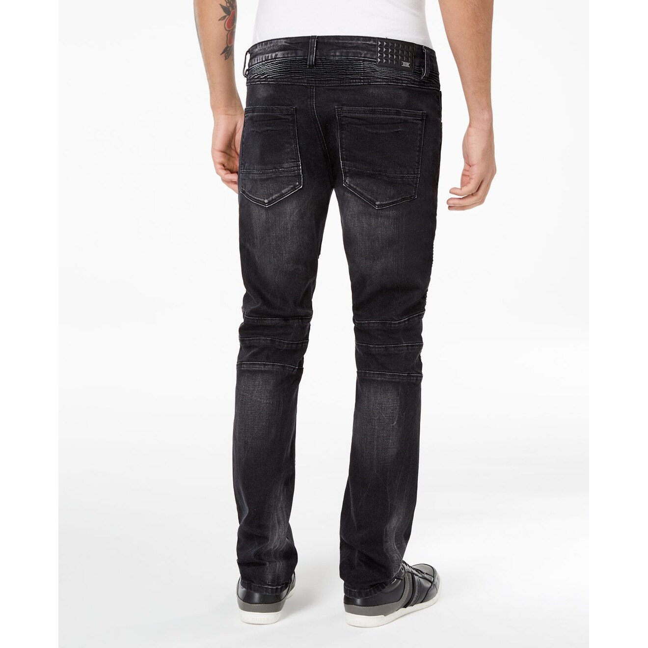 black moto skinny jeans mens