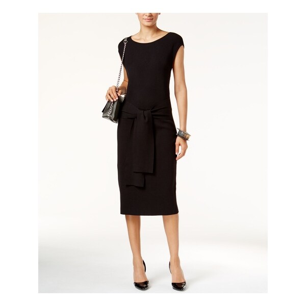 alfani black dress