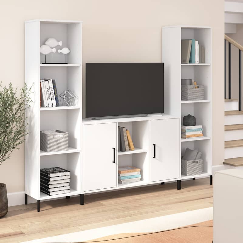 Essence 77W Entertainment Media Center by Bush Furniture - White