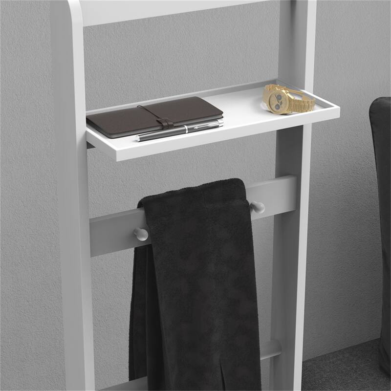 Accent Portable Garment Rack w/ Storage Organizer