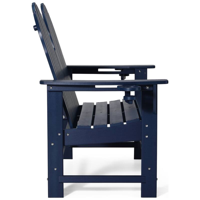 Hanniford Poly Adirondack 49 Inch Bench