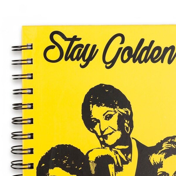 Golden Girls %22Stay Golden%22 Spiral Notebook %7C Officially Licensed ABC Merch