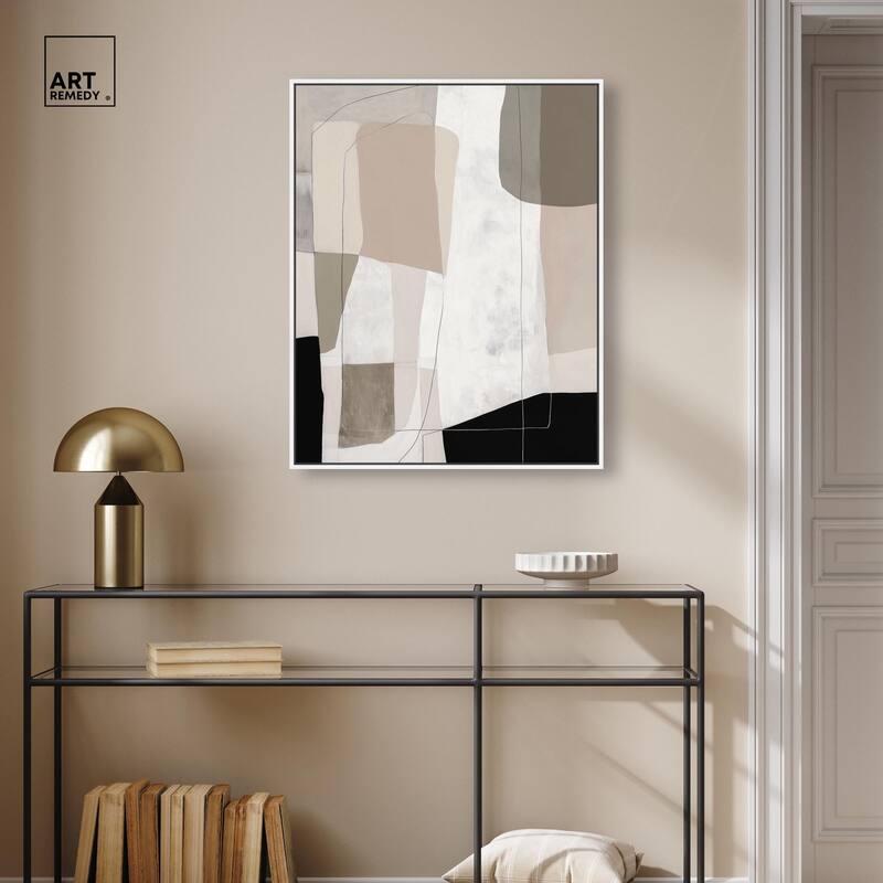 Neutral Forms II Canvas by Art Remedy