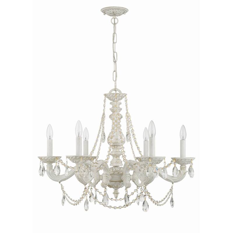 Crystorama Lighting Group Paris Market 6 Light 28" Wide Chandelier
