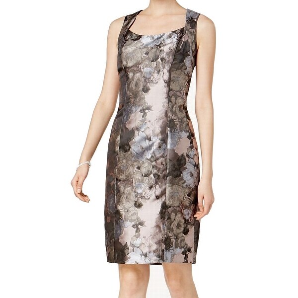 brocade sheath dress