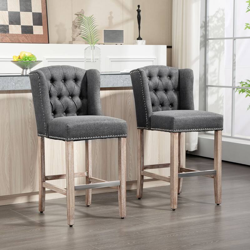 Counter Height Bar Stools Set Of 2