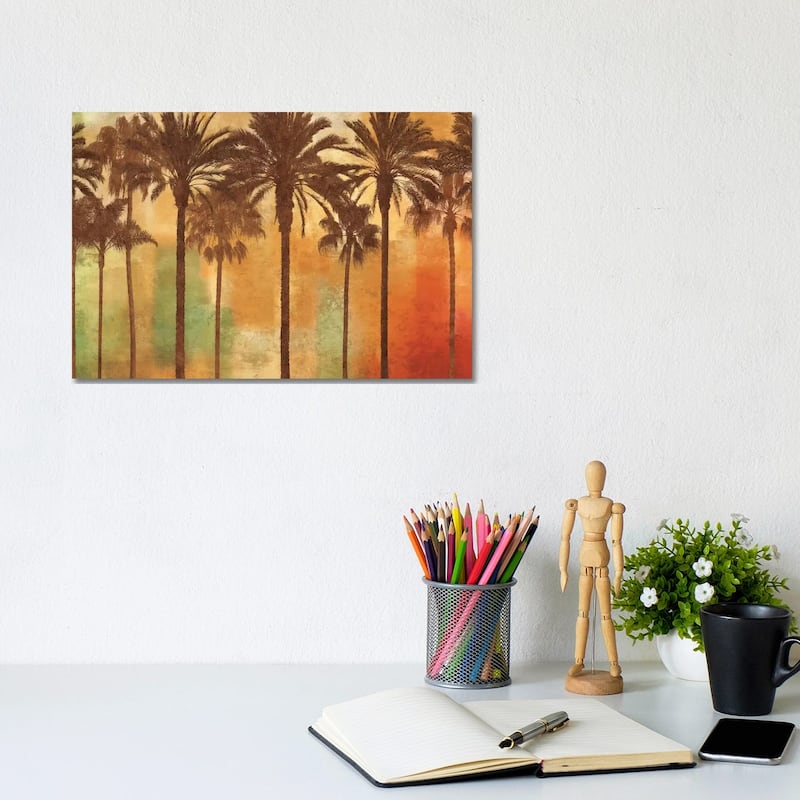 iCanvas "Palm Paradise" by John Seba Canvas Print - 8x12x0.75