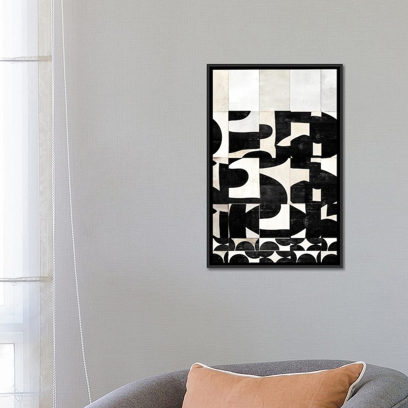 iCanvas "Scramble" by Nikki Chu Framed Canvas Print