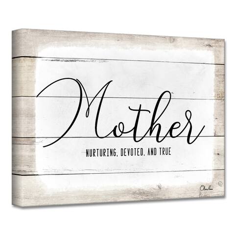 Olivia Rose 'Mother' Canvas Textual Wall Art