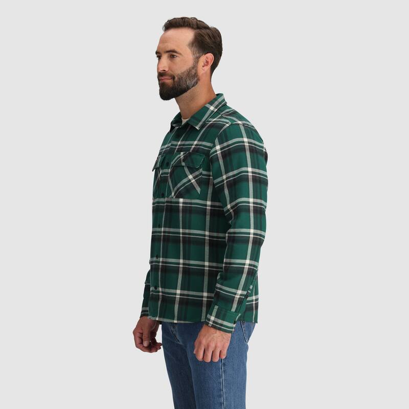 Outdoor Research Men's Feedback Flannel Twill Shirt