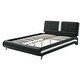 preview thumbnail 6 of 18, camdenisle Home Decor Carlton Bed, Queen, Black