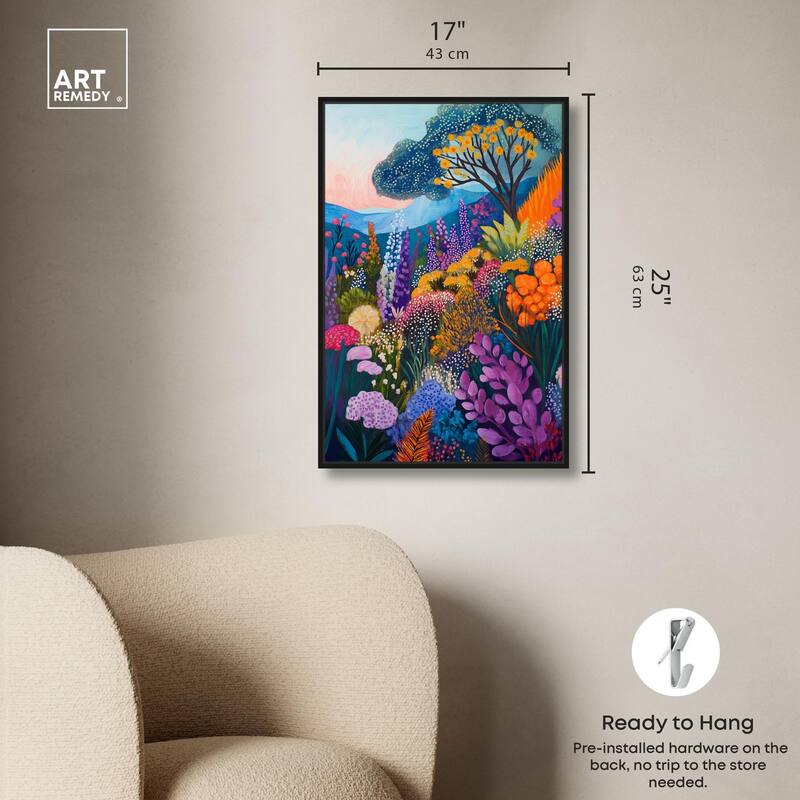 Solara's Bloom Canvas by Art Remedy