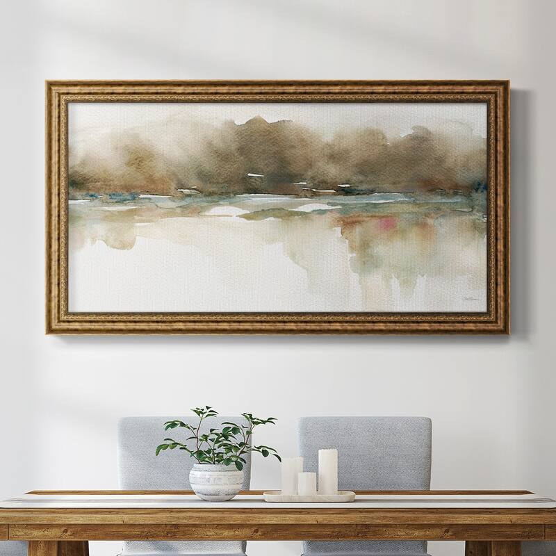 Softer Reflections Premium Framed Canvas- Ready to Hang