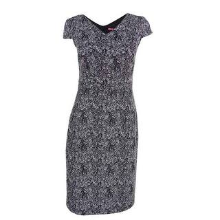 Silver Betsey Johnson Dresses Find Great Women S Clothing Deals Betsey Johnson Women S Metallic Textured Sheath Dress Black Silver