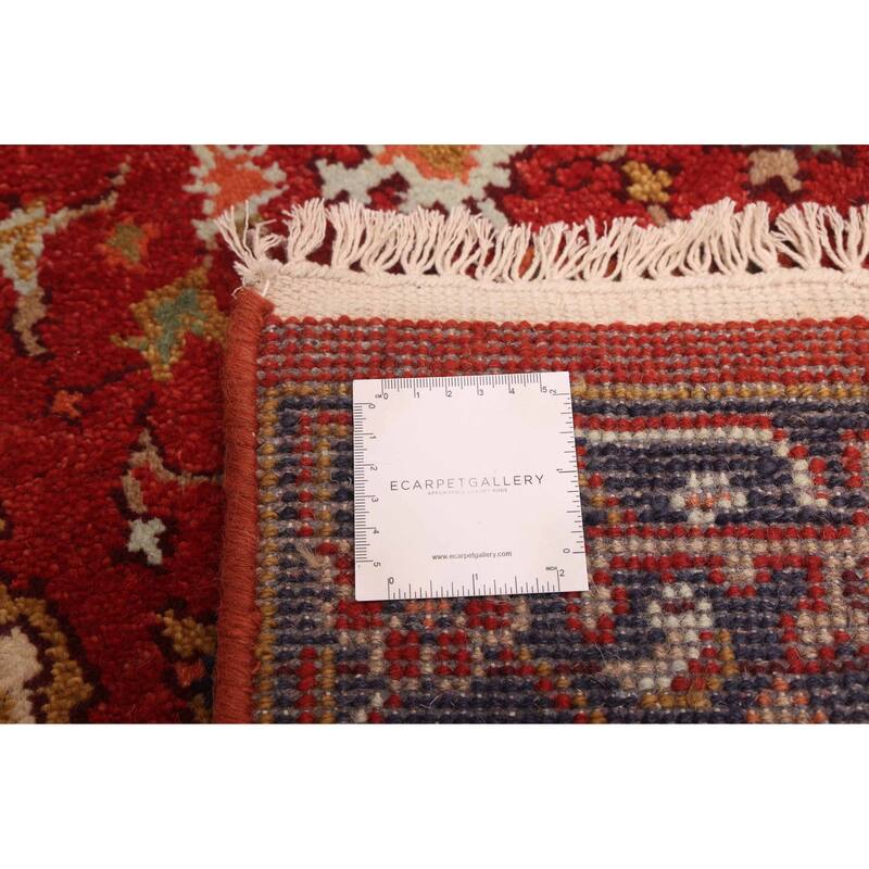 ECARPETGALLERY Hand-knotted Serapi Heritage Red Wool Rug - 2'5 x 14'1