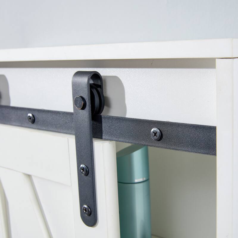 Wood Wall-Mounted Storage Cabinet