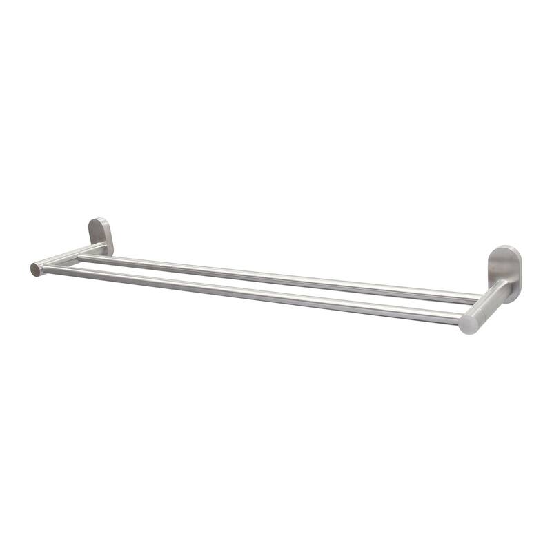 BOANN Solid Stainless Steel 24 Inch Towel Bar with Polished Chrome Finish - NICKEL