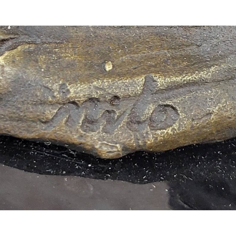 Egret Crane Great Blue Heron Wetland Coastal Bird Art Bronze Marble Statue Gift