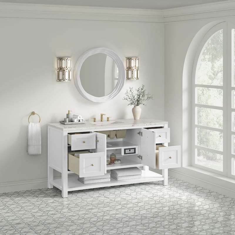 James Martin Vanities 330-V60S-FVSL Breckenridge 60" Free Standing